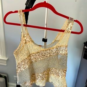 Free people XS crop top